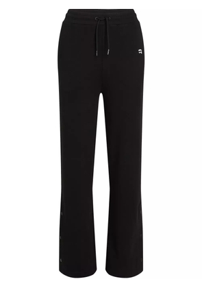 Karl Lagerfeld Ikonik Karl-appliqué track pants - Black