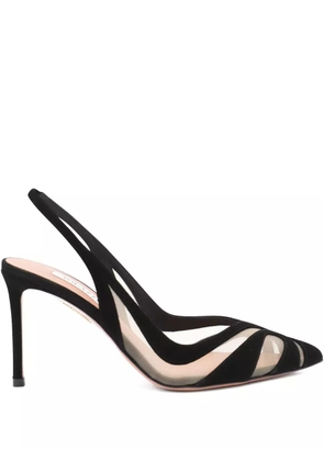 Aquazzura 85mm Lune pumps - Black