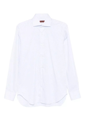 Barba checked shirt - White