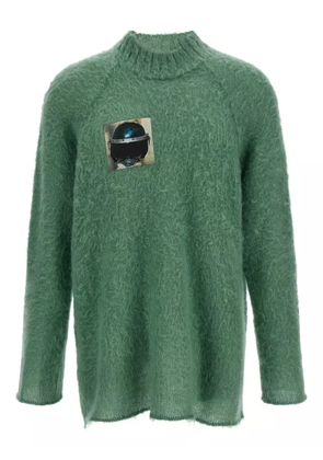 Undercover long-sleeve sweater - Green
