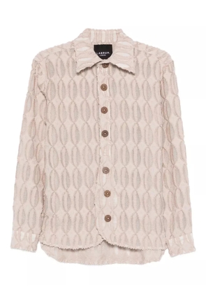 Labrum London Freetown monogram-pattern shirt - Pink
