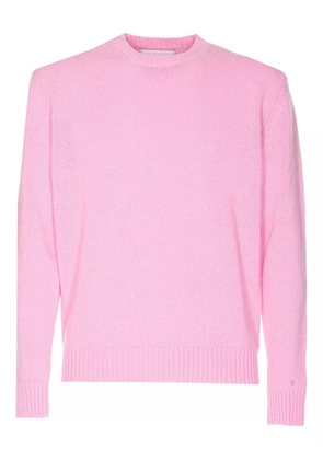 SEVEN GAUGE crew-neck long-sleeves sweater - Pink