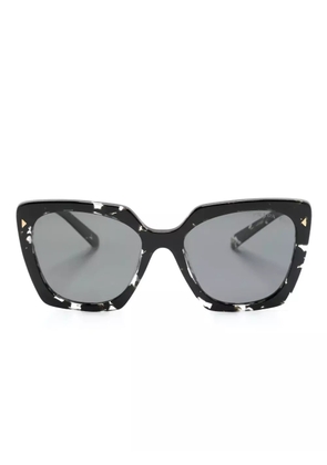 Prada Eyewear butterfly-frame sunglasses - Black