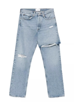AGOLDE ripped cotton jeans - Blue