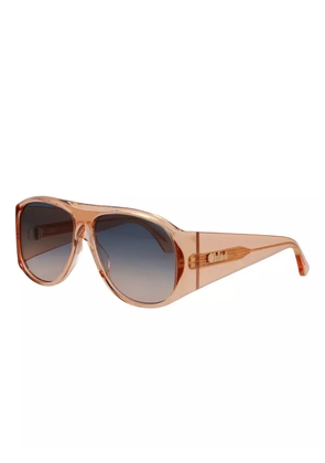 Chloé Eyewear round-frames sunglasses - Neutrals