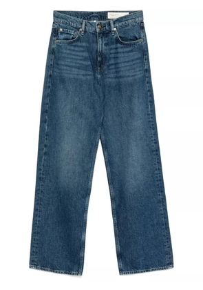 rag & bone Shea high-wise straight-leg jeans - Blue