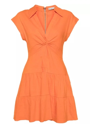 alice + olivia Mila dress - Orange