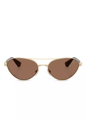 Burberry Eyewear pilot-frame sunglasses - Gold