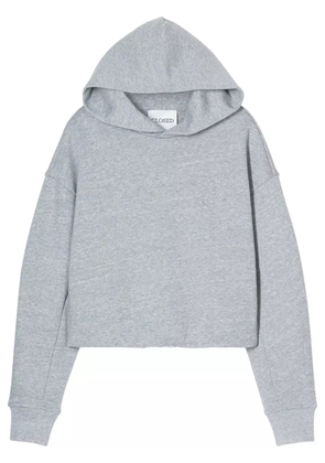Closed Folded Hem hoodie - Grey