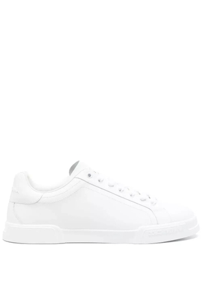 Dolce & Gabbana leather sneakers - White