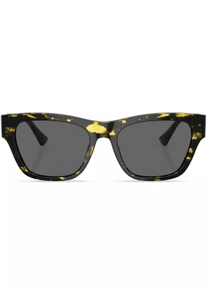 Versace Eyewear rectangle-frame sunglasses - Green