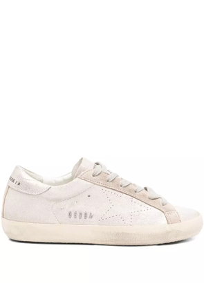Golden Goose suede sneakers - Silver