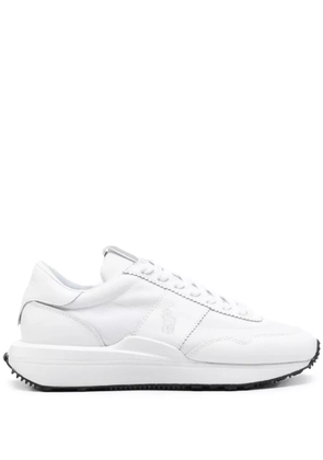 Polo Ralph Lauren Polo Pony-embroidery sneakers - White