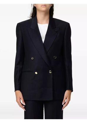 Lardini double-breasted jacket - Blue