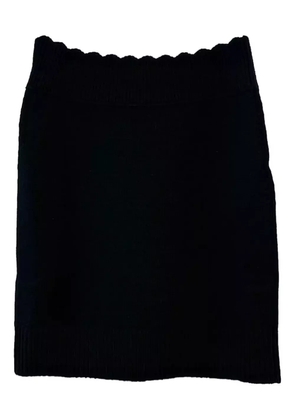 Chloé scalloped mini skirt - Black