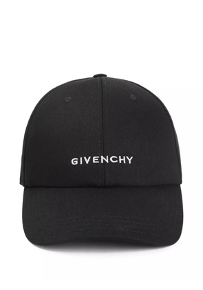 Givenchy logo-embroidered baseball cap - Black