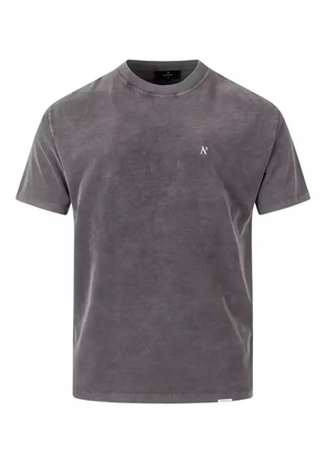 Represent acid-wash logo T-shirt - Grey
