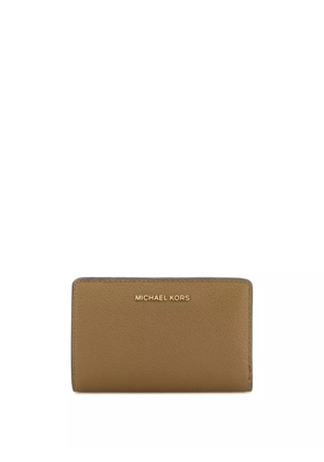 Michael Michael Kors logo-lettering wallet - Brown