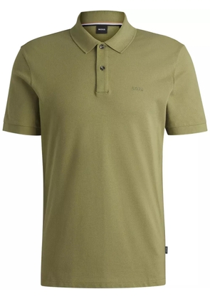 BOSS cotton polo shirt - Green