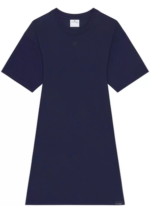 Courrèges T-shirt mini dres - Blue