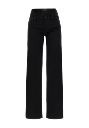 Balenciaga curved waist jeans - Black