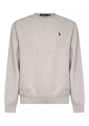 Polo Ralph Lauren crew-neck embroidered sweatshirt - Grey