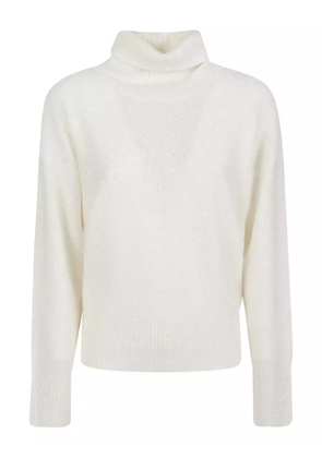 Fabiana Filippi sequin-embellished sweater - White