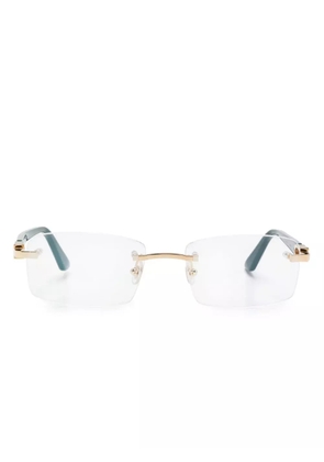Cartier Eyewear C Decor glasses - Green