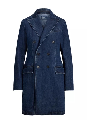 Polo Ralph Lauren denim double-breasted coat - Blue