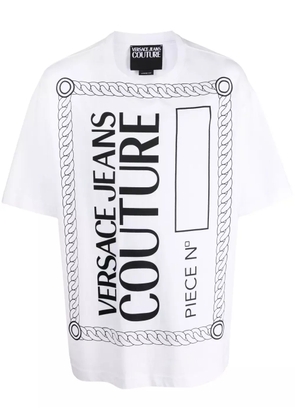 Versace Jeans Couture logo-print cotton T-shirt - White