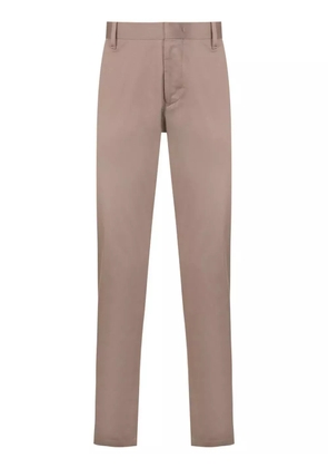 Emporio Armani stretch-cotton chinos - Brown