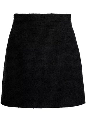 Patou tweed mini skirt - Black
