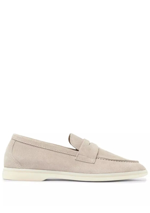 Scarosso Luciana calf-leather loafers - Neutrals