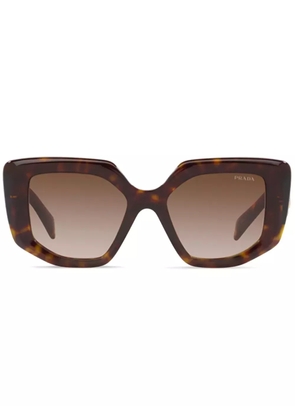 Prada Eyewear tortoiseshell-effect square sunglasses - Brown