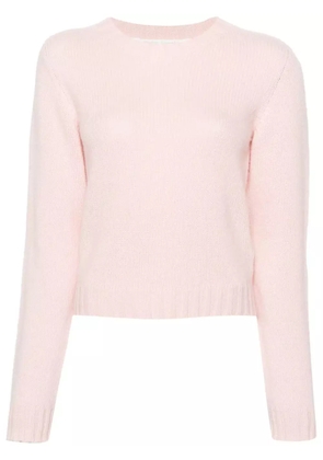 Palm Angels curved-logo wool-blend jumper - Pink