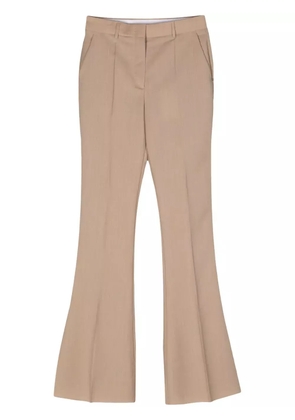 Sportmax high-waist flared trousers - Neutrals