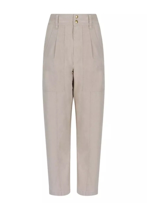 ISABEL MARANT button trousers - Neutrals
