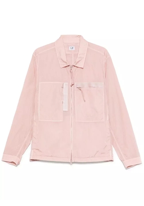 C.P. Company logo-embroidered jacket - Pink