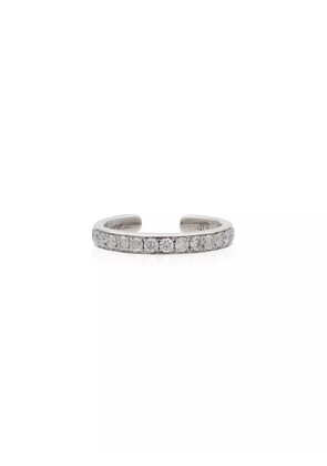 Yvonne Léon 18kt gold and diamond studded ear cuff - Silver