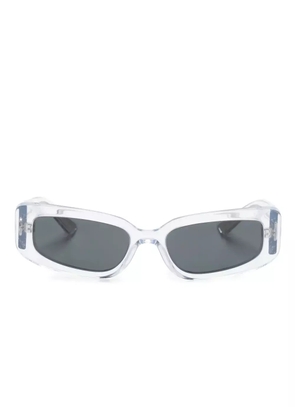 Dolce & Gabbana Eyewear DNA rectangle-frame sunglasses - White