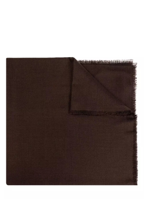 Max Mara Curvone scarf - Brown
