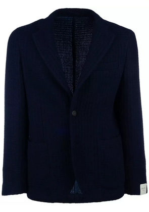 L.B.M. 1911 knitted blazer - Blue