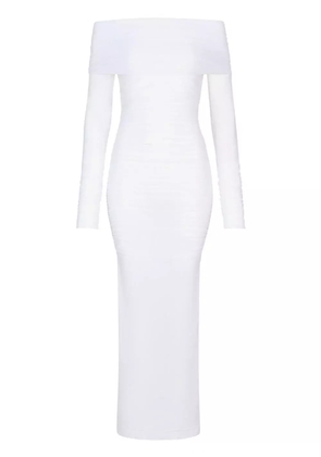 Dolce & Gabbana KIM DOLCE&GABBANA tulle midi dress - White