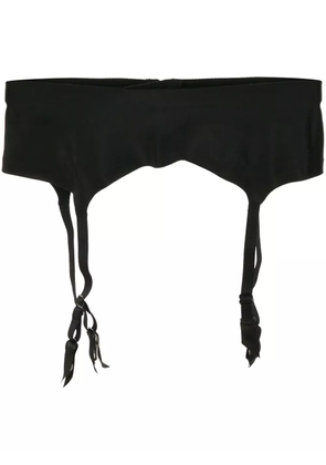 Wolford satin stocking belt - Black