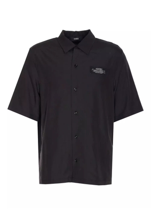 AMIRI logo-print shirt - Black