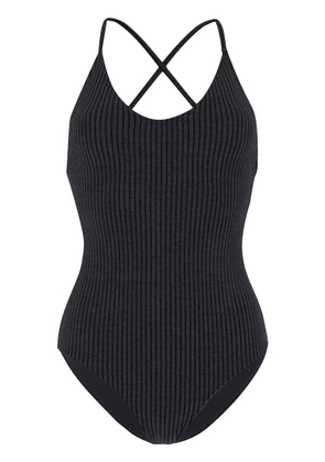 Duskii Margot striped swimsuit - Blue