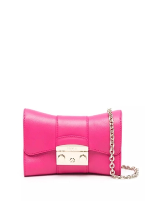 Furla Metropolis Remix leather mini bag - Black