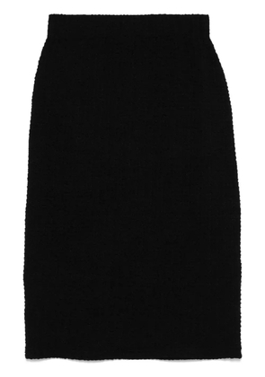 Vince smocked midi skirt - Black