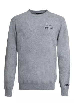 MC2 Saint Barth Heron embroidered sweatshirt - Grey
