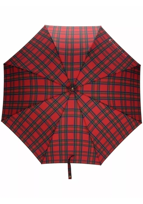 Mackintosh Heriot whangee-handle umbrella - Red